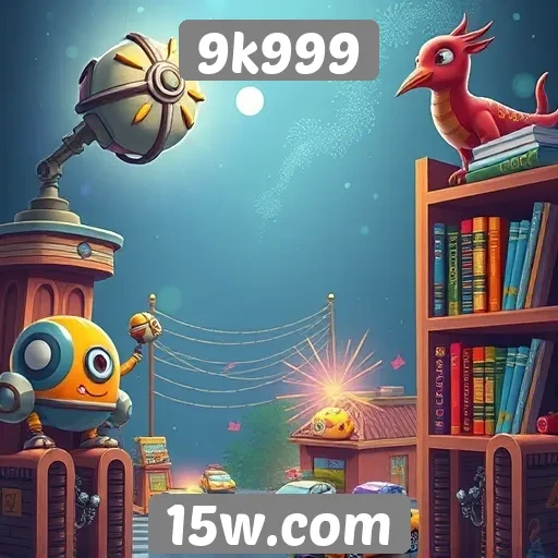 Visão geral da biblioteca de jogos do 9k999